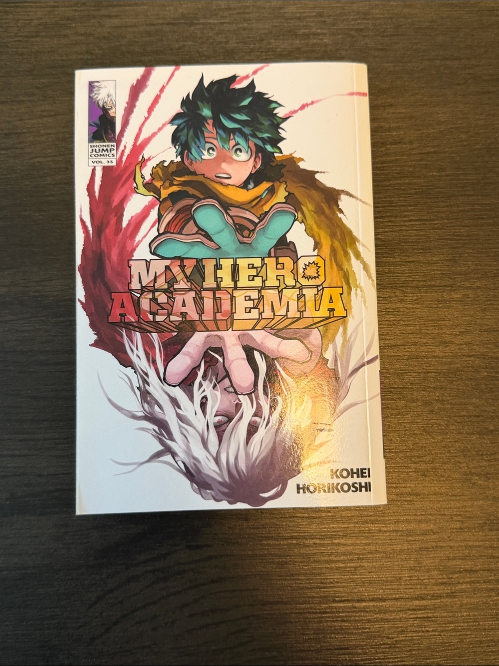 My Hero Academia Volume 33 – White Cover (Kohei Horikoshi) comic